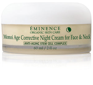 Eminence Organics Monoi Age Corrective Night Cream for Face and Neck
